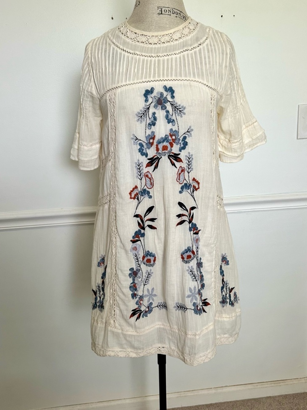 Free People Perfectly Victorian Mini Dress